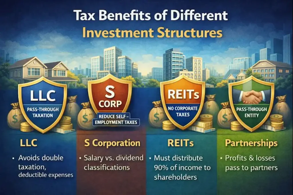 Tax Benefits of Different Investment Structures